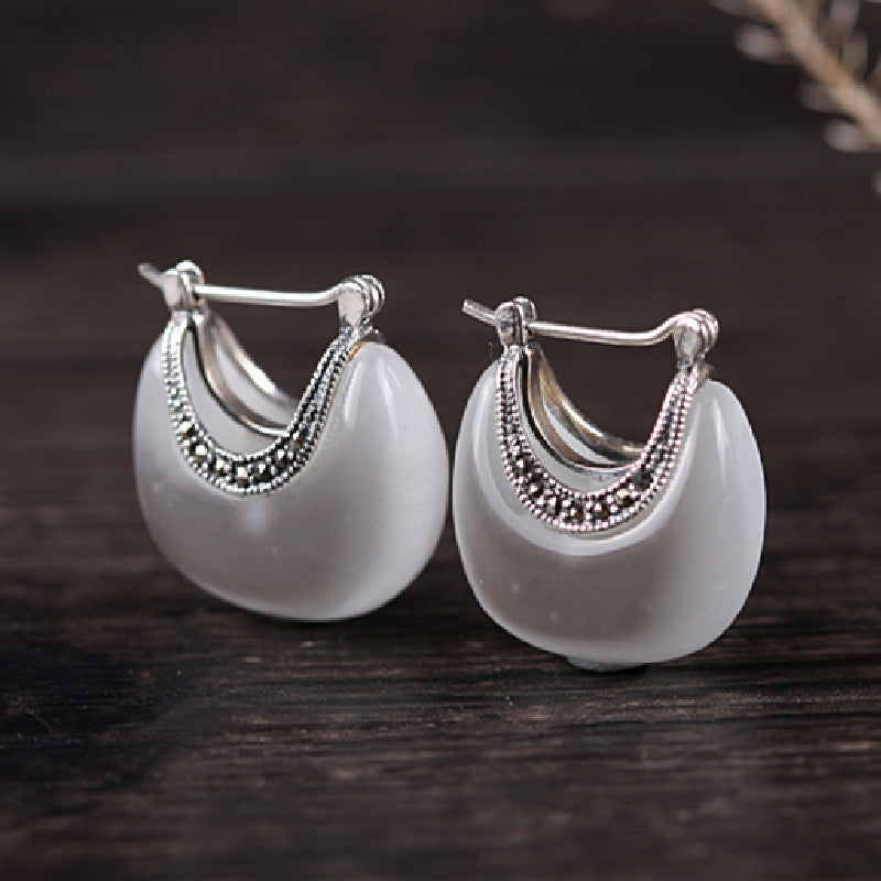 925 Silver Vintage Cat&